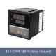 Термоконтролер 220V, терморегулатор -199 до 1372° C , Изход реле