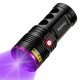 UV лед фенер с 6 LED х 365nm, 120W, презареждаема батерия